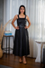 Vestido TL Pesponto - uma peça sofisticada feita com exclusivo tecido Techno Later - comprar online