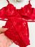 Conjunto Lingerie New York - Prazer, Cherry