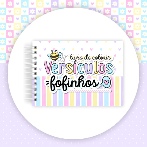 Imagem do Livro De Colorir - Versículos fofinhos - Coloring Book