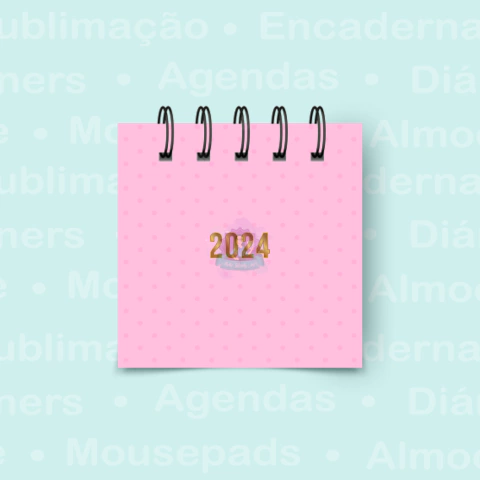 Mini calendário de mesa 2026 - comprar online