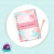 Mini caderno Logins e Senhas Folhas Rosa Delicado