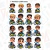 Imagem do Etiquetas Escolares Personalizadas Mascote Cadeirante