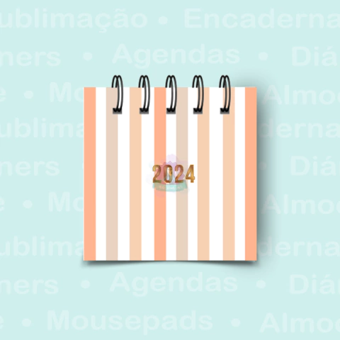 Mini calendário de mesa 2026 na internet