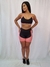 Fitness: Top Energia Preto com Rosa Seco - Carvalio