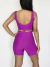 Fitness: Cropped Básico - Violeta - loja online