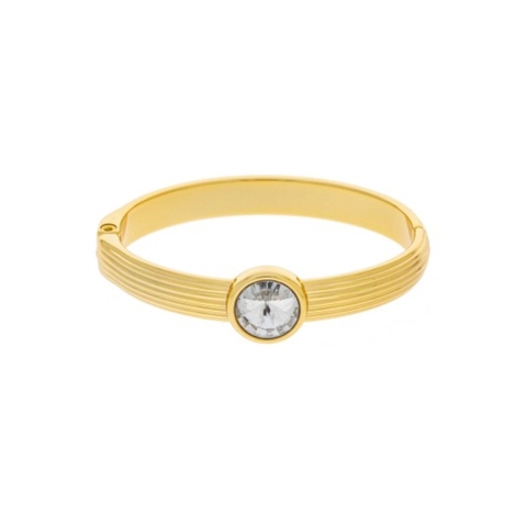 Bracelete Glam C/ Pedra Rivoli