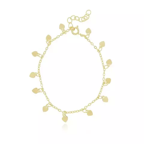 Pulseira Infantil Corações