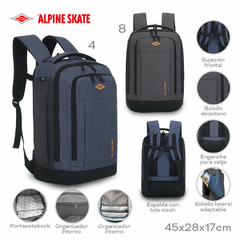 Mochila Portanotebook Alpine Skate (16233) - comprar online