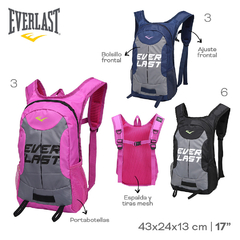 Mochila Running Everlast (22190) - comprar online