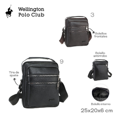 Morral PU Wellington Polo (53502) - comprar online