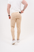 CALÇA ALFAIATARIA SARJA AJUSTÁVEL BEGE OF:728