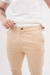 CALÇA ALFAIATARIA SARJA AJUSTÁVEL BEGE OF:728 - loja online