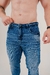 CALÇA SLIM JEANS ESCURA / - loja online