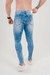 CALÇA SKINNY JEANS DESTROYED CLARA /