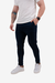 CALÇA ALFAIATARIA SARJA AJUSTÁVEL MARINHO OF:728 - Caunt Jeans Atacado