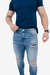 CALÇA SKINNY DESTROYED OF:84 - loja online