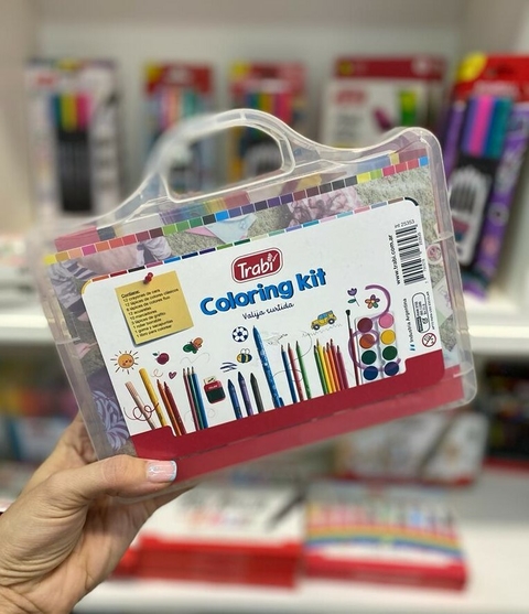 KIT COLORING TRABI VALIJA X 58 PIEZAS