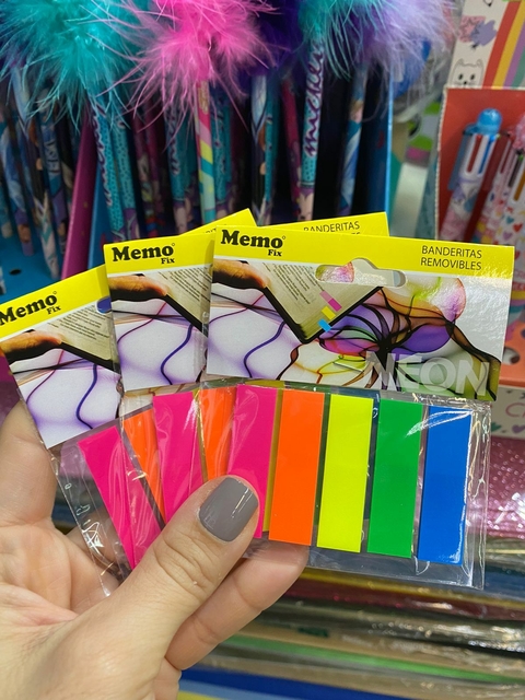 BANDERITAS REMOVIBLES