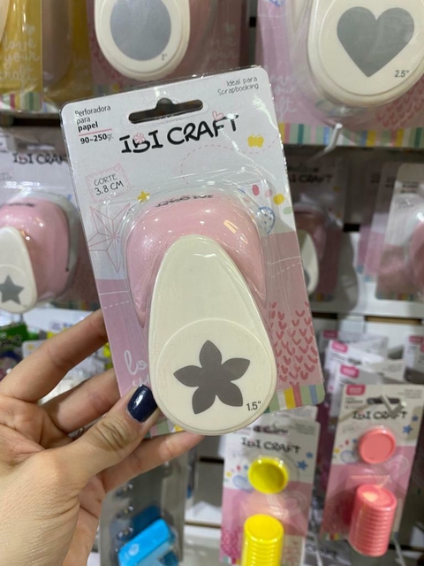 Perforadora para papel (3.8 cm) Ibi Craft