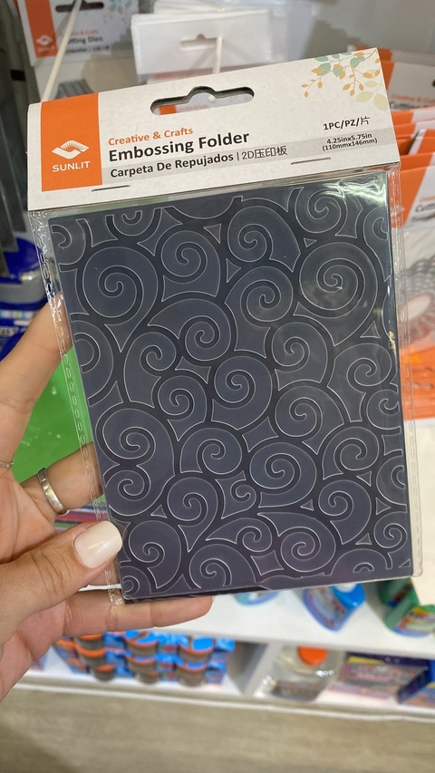 Carpeta de repujados -110mmxx146mm- Varios diseños