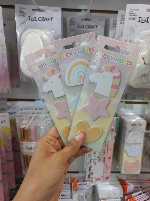 Sticky notes x 3- Ibi Craft
