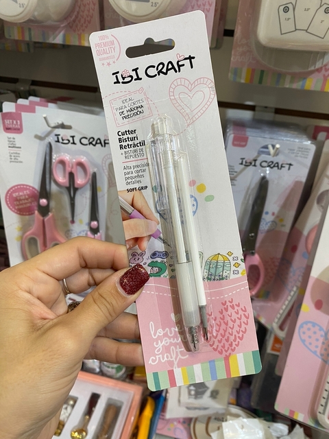 CUTTER BISTURÍ RETRÁCTIL- IBICRAFT