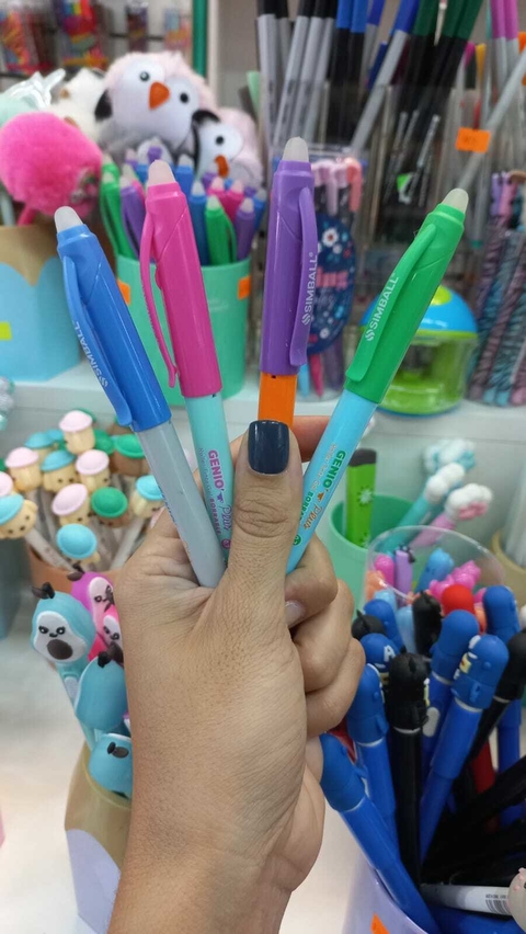 ROLLER BALL SIMBALL GENIO PLUS AZUL Y FUN