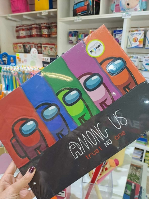 CARPETA MOOVING Nº 5 CARTONE AMONG US