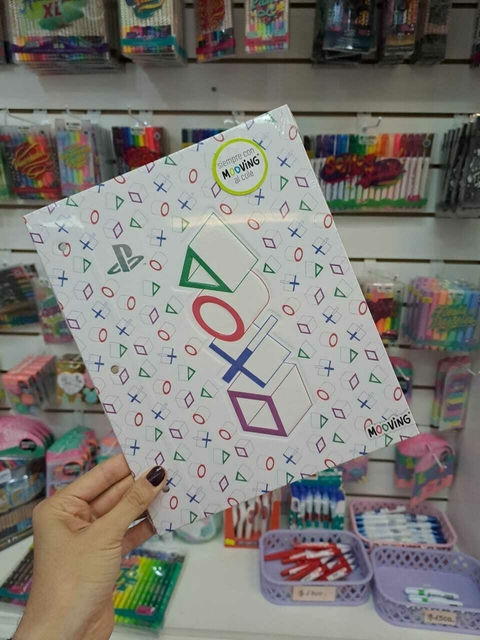 CARPETA MOOVING Nº 3 CARTONE PLAYSTATION
