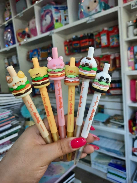 BOLIGRAFO TWEENY BORRABLE HAMBURGUESA
