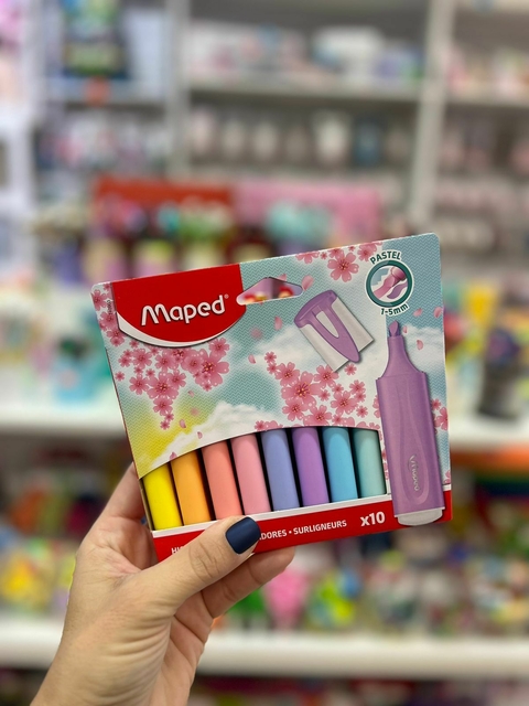 SET RESALTADORES MAPED PASTEL