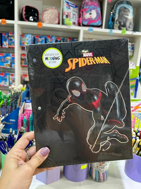 CARPETA MOOVING Nº 3 CARTONE SPIDERMAN