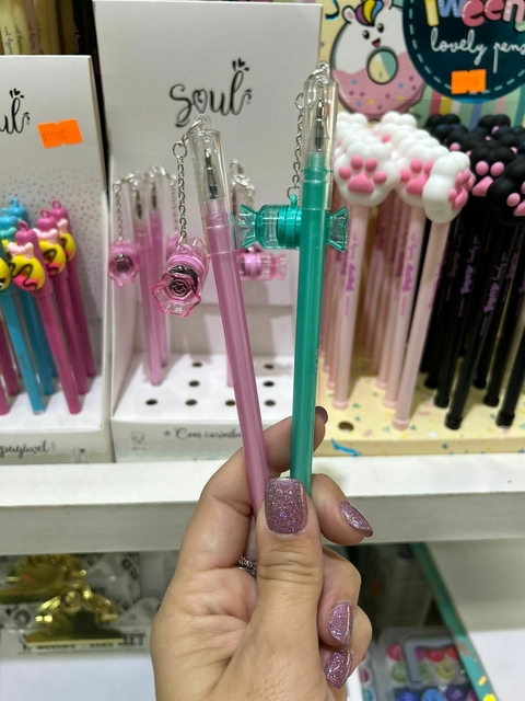 BOLIGRAFO CANDY CON DOBLE SELLO