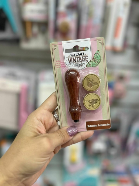 KIT SELLO PARA LACRE VINTAGE