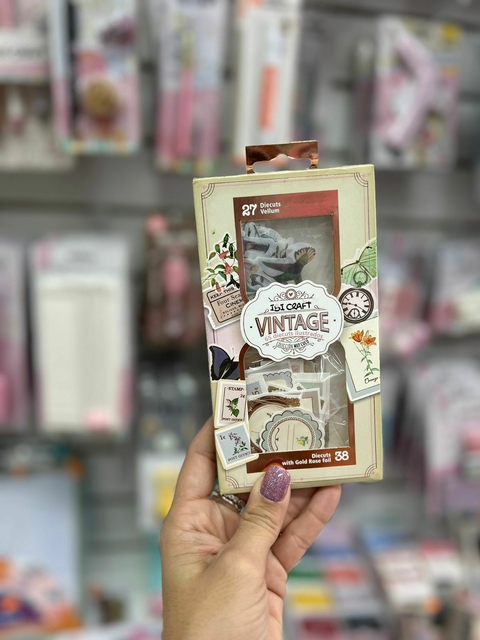 STICKERS - DIE CUTS VINTAGE