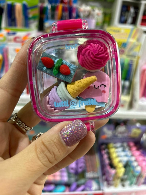 GOMAS DE BORRAR TUTTI FRUTTI