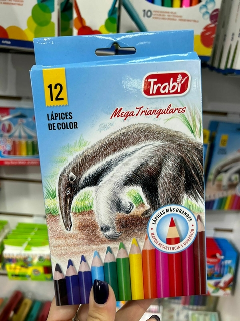 LAPICESJUMBO X 12 COLORES