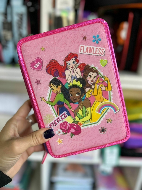 CARTUCHERA 2 PISOS PRINCESAS