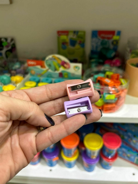 Sacapuntas vivo colores Pastel 1 orificio