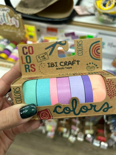 WASHI TAPE COLORES PASTEL