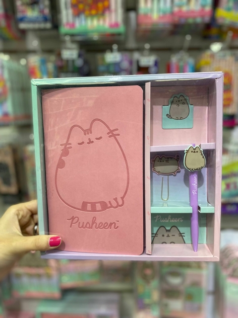 KIT OFFICE MOOVING 4 EN 1 PUSHEEN GATITO