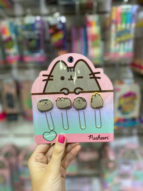 CLIP MOOVING FORRADO FUN PUSHEEN GATITO X 4 U