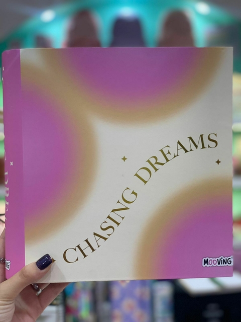 CARPETA 3 ANILLOS REDONDOS 40 MM MOOVING CARTONÈ PASTEL