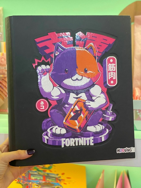 CARPETA MOOVING A4 2 X 40 MM. FORTNITE