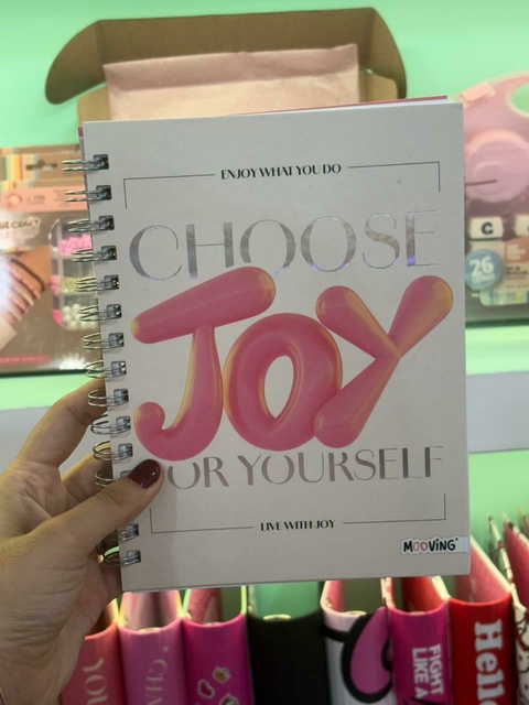 CUADERNO 16 X 21 MOOVING TAPA DURA 80 HOJAS RAYADO ESPIRAL BALLOON