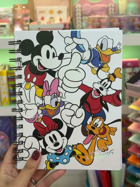 CUADERNO ESPIRAL MICKEY