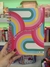 CUADERNO 16 X 21 MOOVING TAPA DURA 80 HOJAS RAYADO ESPIRAL REINBOW ARCOIRIS