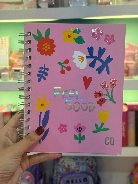 CUADERNO 16 X 21 MOOVING TAPA DURA 80 HOJAS RAYADO ESPIRAL COMO QUIERES