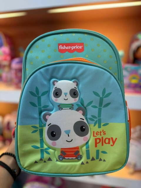 MOCHILA FISHER-PRICE 12" PANDA - comprar online