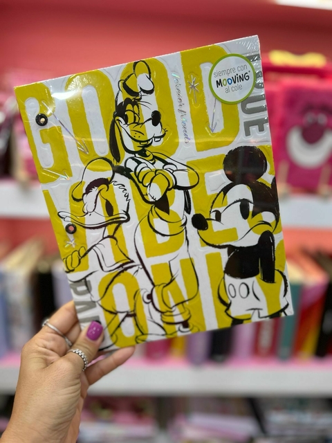 CARPETA ESCOLAR 2 TAPAS MICKEY